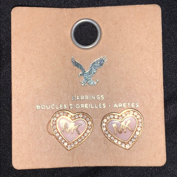 Michael Kors Jewelry - MK HEART EARRINGS